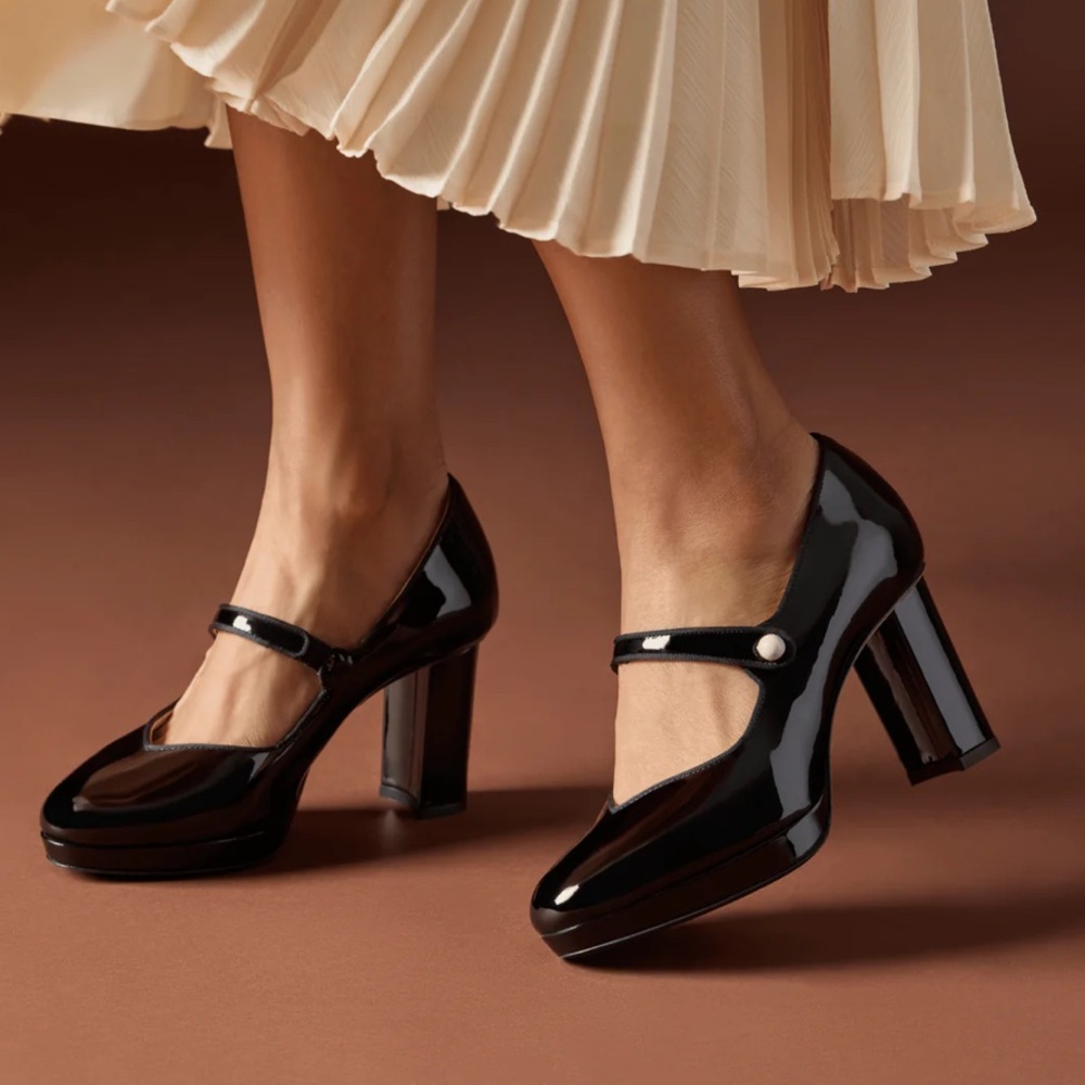 New Sarah Flint Perfect Mary Jane Platform 85